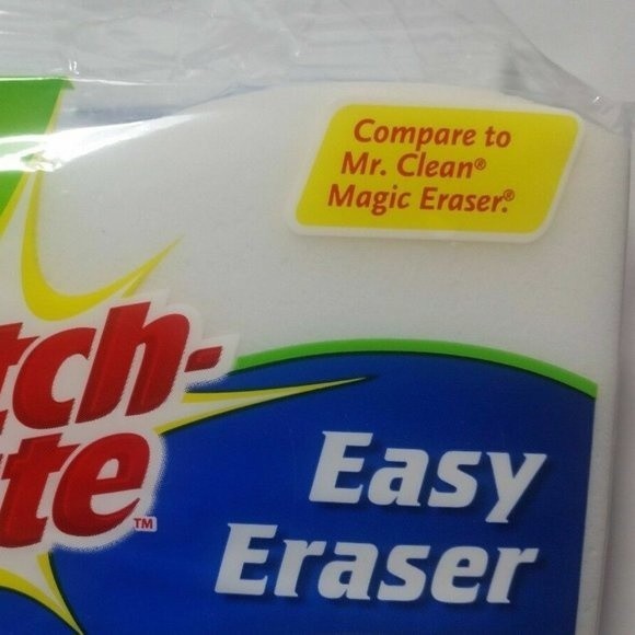 Scotch Brite Easy Eraser 3M Disposable Cleaning Pads 6 Packs (2 Per Pack) - Picture 2 of 13